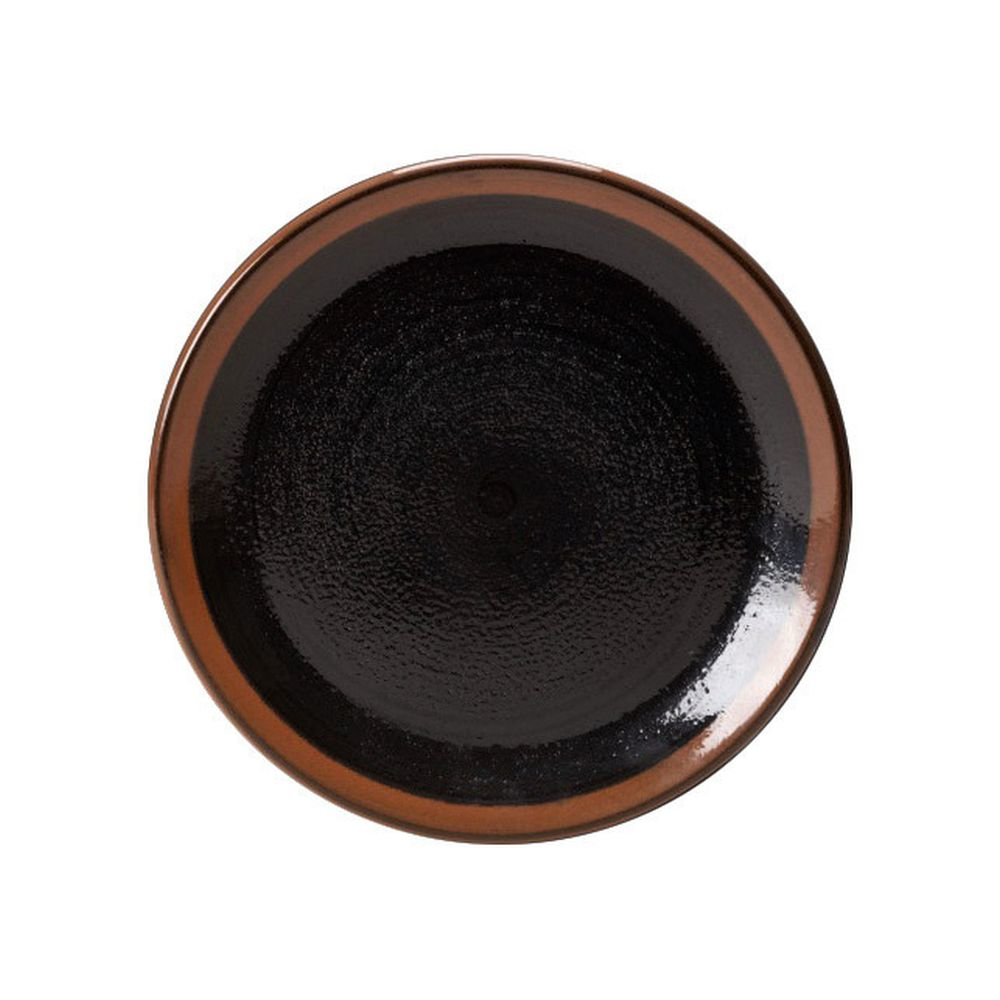 Steelite Coupteller 253 mm eiserne rote Glasur Koto