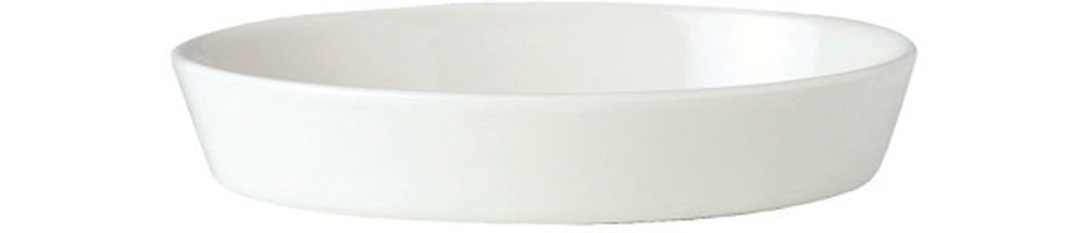 Steelite Cocotte oval 215 x 140 mm / 0,55 l weiß Simplicity Cookware