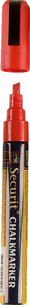 Kreidemarker 2-6 mm rot
