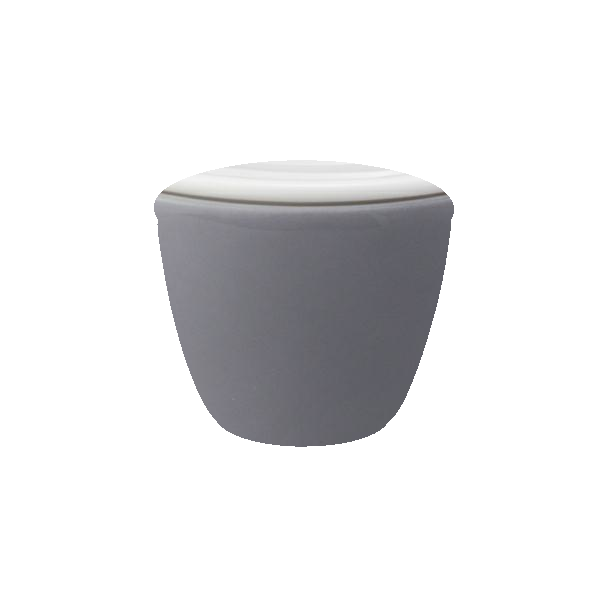 Seltmann Snack and Egg 2-teilig -Life- rund modern - Dekor: 25675 - Fashion elegant grey
