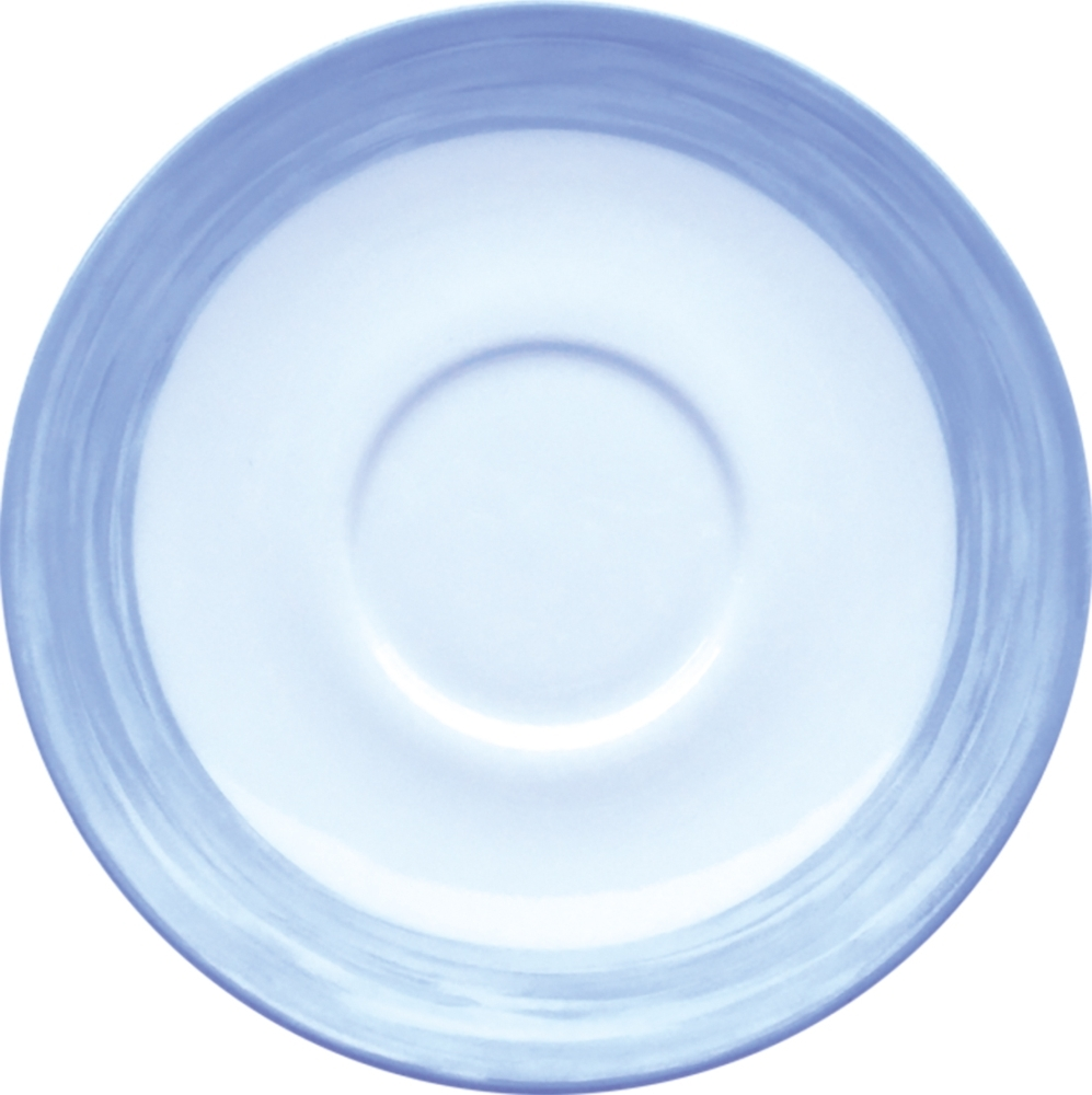 Brush Blue Untertasse 14cm *