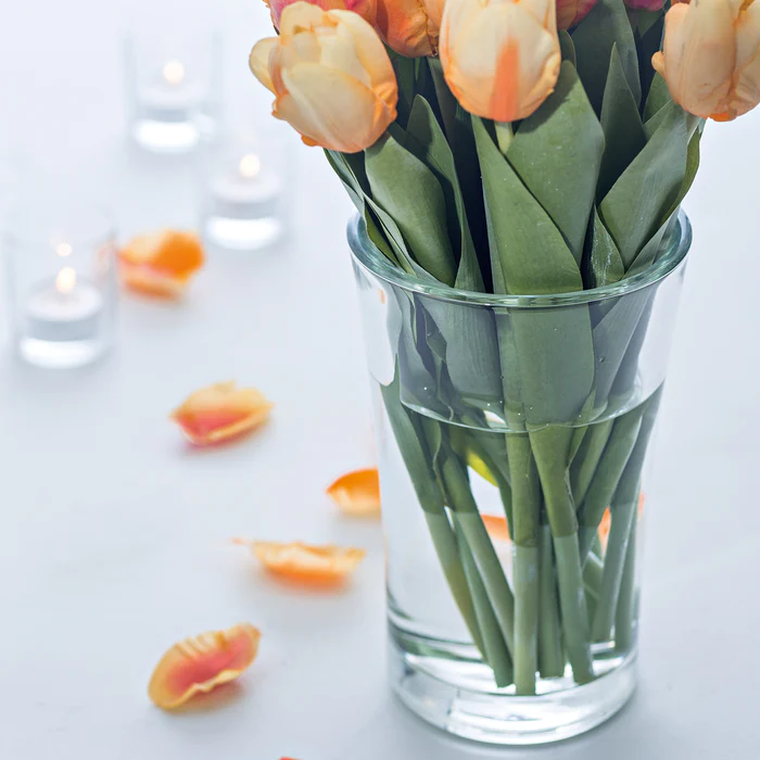 Präsent Leonardo Vase Bloom 21,5 cm in geschwungener Form