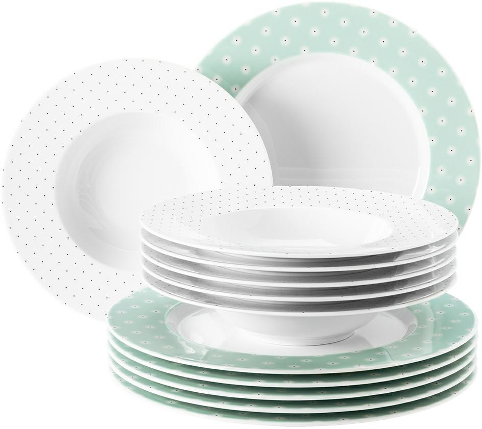 Seltmann Tafelservice 12-teilig NL -No Limits- rund modern - Dekor: 24776 - Favorite