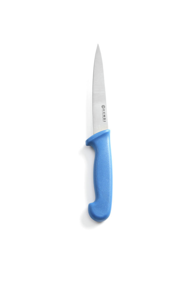 Hendi Filetiermesser 150 mm Kunststoffgriff blau