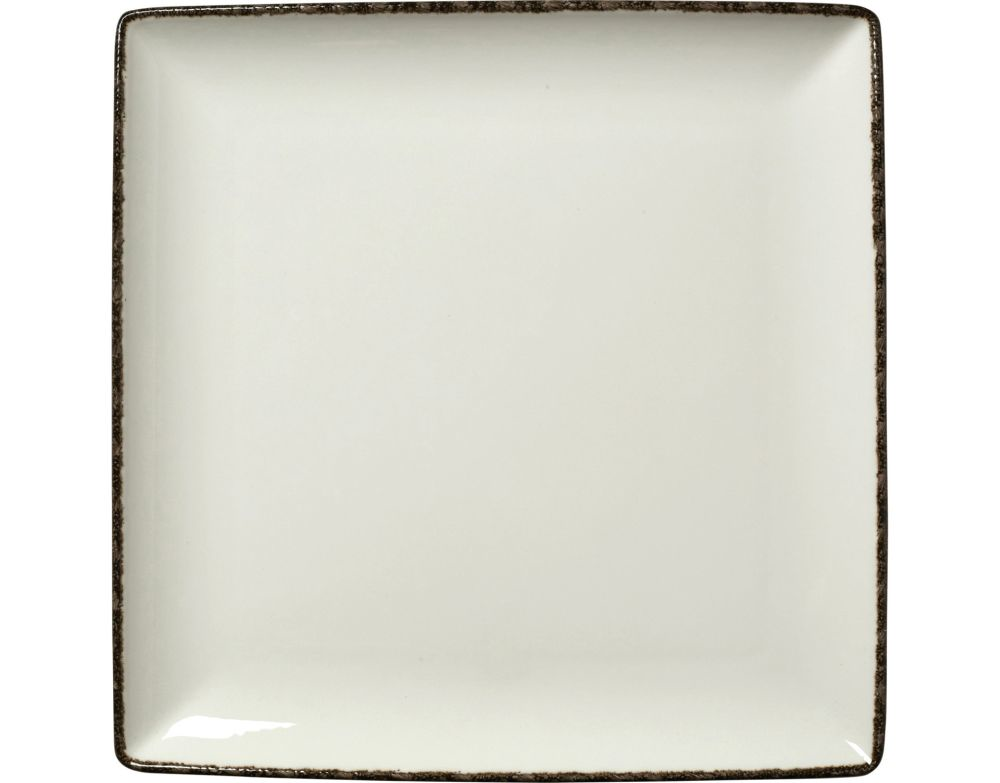 Steelite Platte one quadratisch 270 x 270 mm Charcoal Dapple