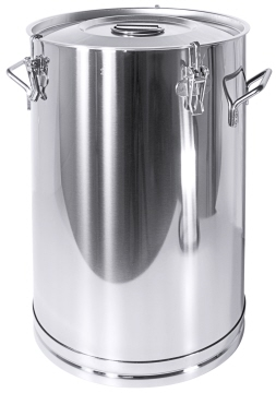 Behälter 3008 mit Deckel 30 l mit drei Spannverschlüssen