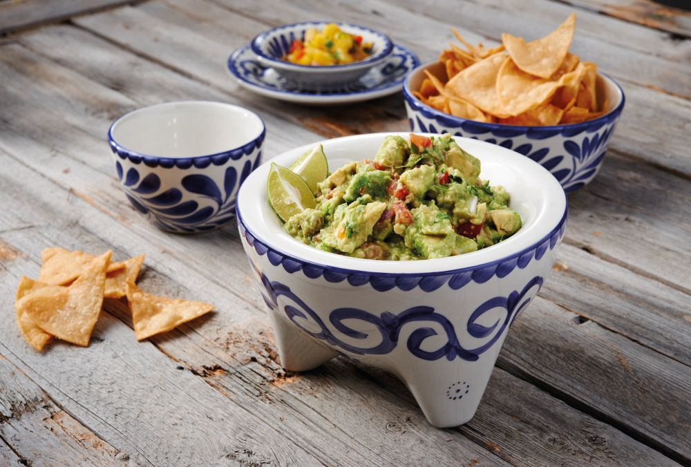 Steelite Teller mit Rand 158 mm blau Anfora Puebla