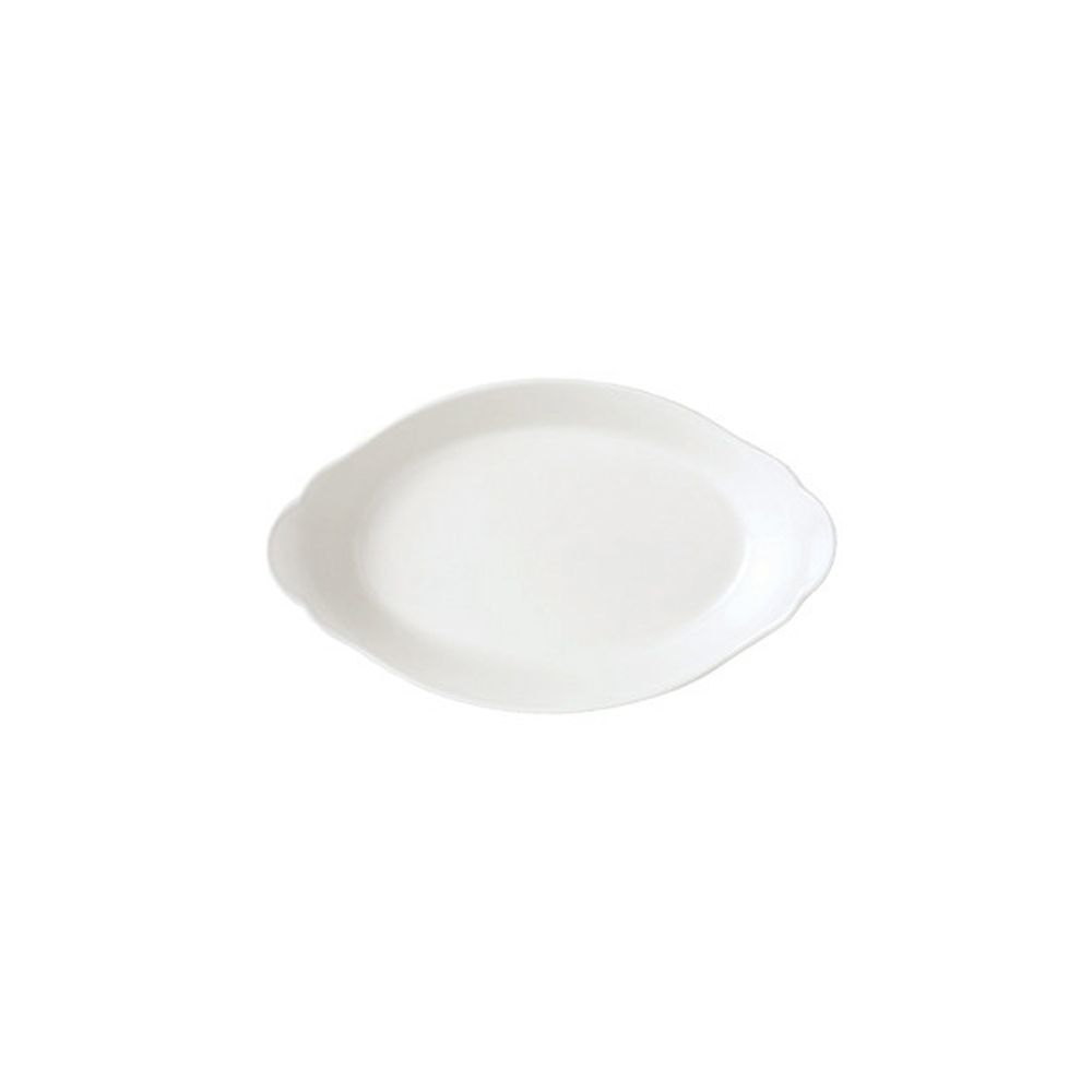 Steelite Form oval mit Griffen 245 x 135 mm / Simplicity Cookware