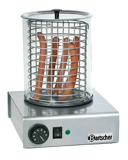 Bartscher Ersatzglaszylinder für Hot-Dog-Gerät