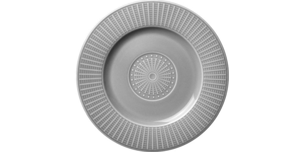 Steelite Gourmetteller mit mittlerer Rosette Willow mist