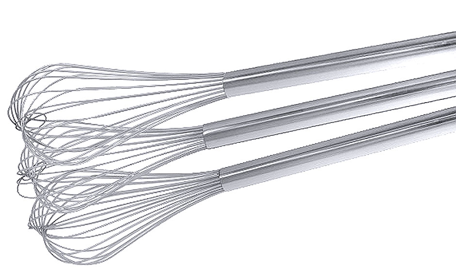 Kesselbesen 145 cm mit Edelstahlstiel