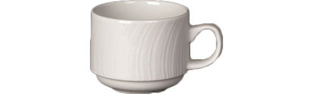 Steelite Espressotasse stapelbar 0,09 l weiß Spyro