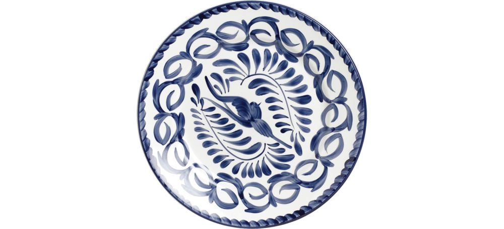 Steelite Teller mit Rand 158 mm blau Anfora Puebla