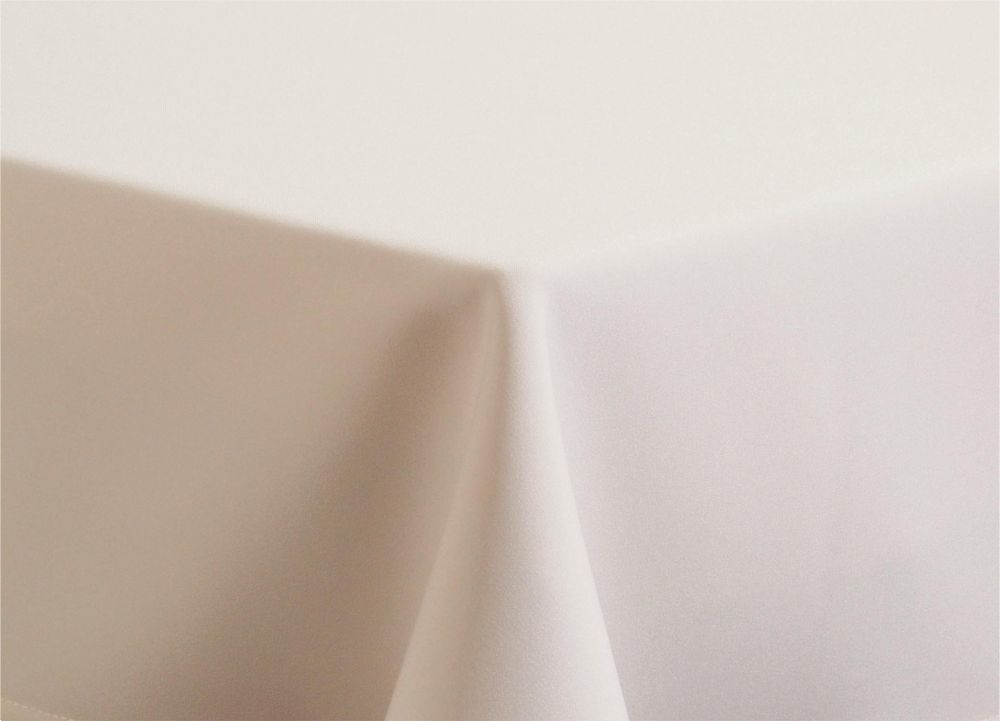 Skirting mit Kellerfalte "Excaliber" 410x73 ecru