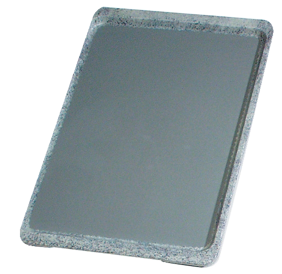 Serviertablett GN 1/1 53 x 32,5 cm, H: 1,5 cm , Grau