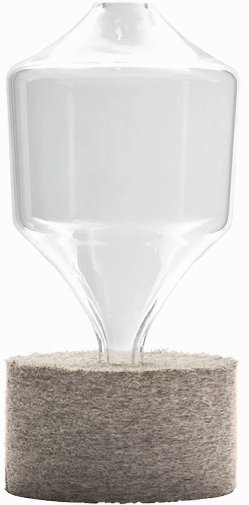 PLAYGROUND Vase breit kleine Öffnung mit  Filzsockel