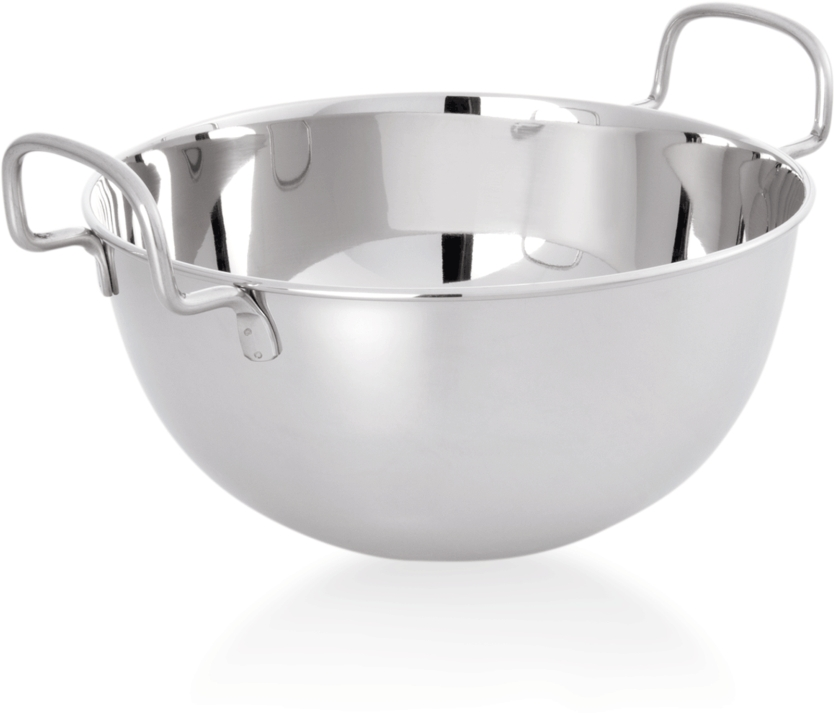 Schneeschlagkessel, Ø 24 cm, 3,8 ltr., Chromnickelstahl