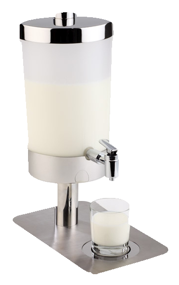 Dispenser -SUNDAY- 21 x 35 cm, H: 48cm , Edelstahl