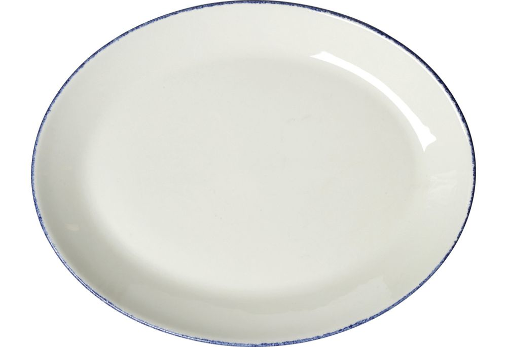 Steelite Coupplatte oval 305 mm Blue Dapple Blue Dapple