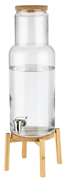 Getränkespender -NORDIC WOOD- 23 x 23 cm, H: 60,5 cm