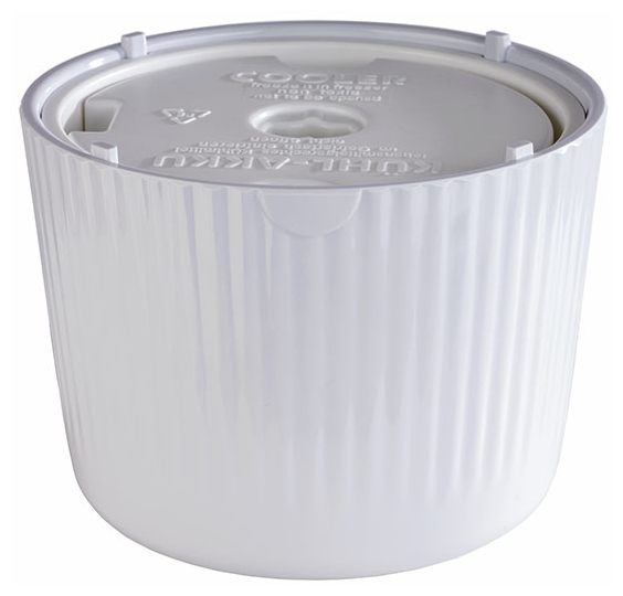 Fuß zu Getränkespender Ø 18 cm, H: 13,5 cm , Weiß