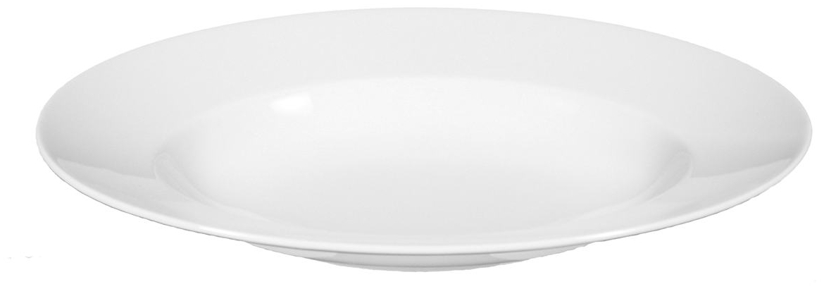 Seltmann Pastateller oval 32x26 cm -Lukullus- oval zeitlos - Dekor: 6 - weiss