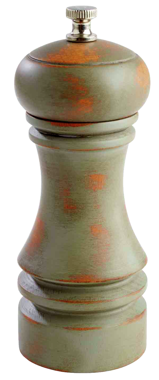 Pfeffermühle Ø 5,5 cm, H: 15 cm , Grün