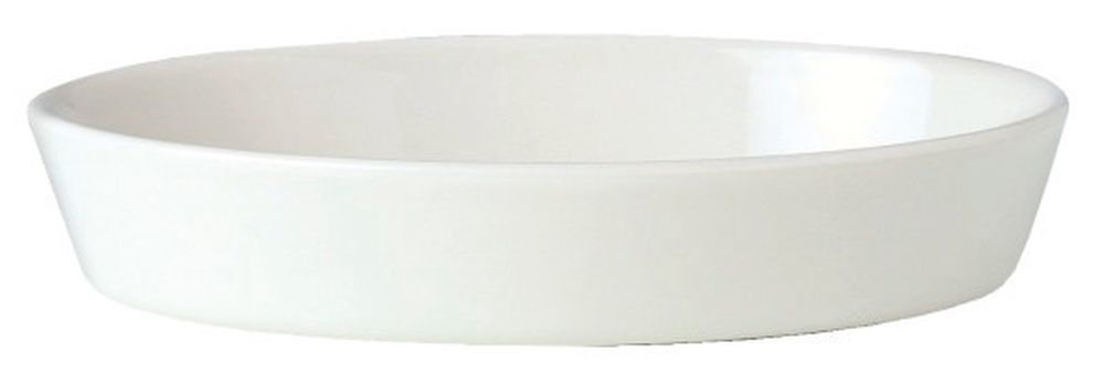 Steelite Cocotte oval 280 x 190 mm / 1,48 l weiß Simplicity Cookware