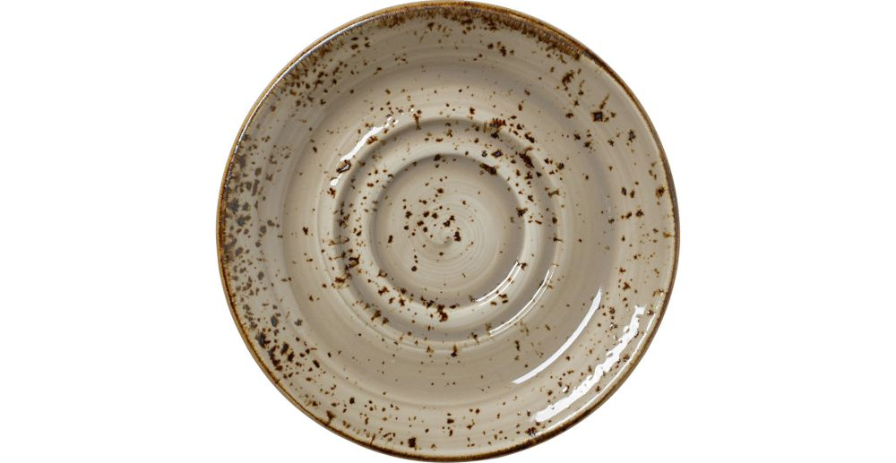 Steelite Kombi-Untertasse 145 mm Craft Porcini