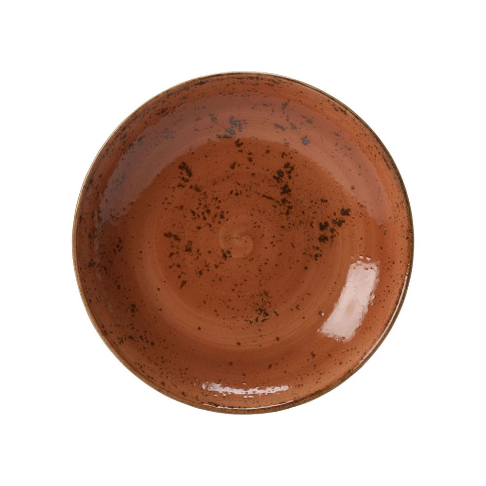Steelite Coupteller tief 253 mm terracotta Craft Terracotta