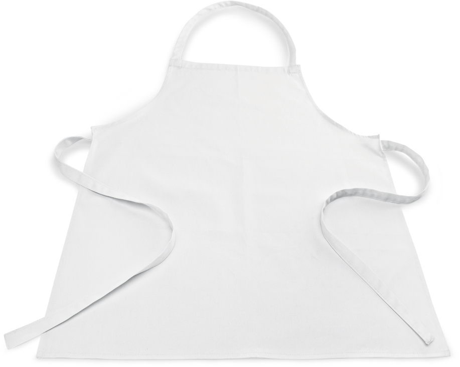 Kochschürze mit Latz, 81,5 x 66,5 cm, Baumwolle