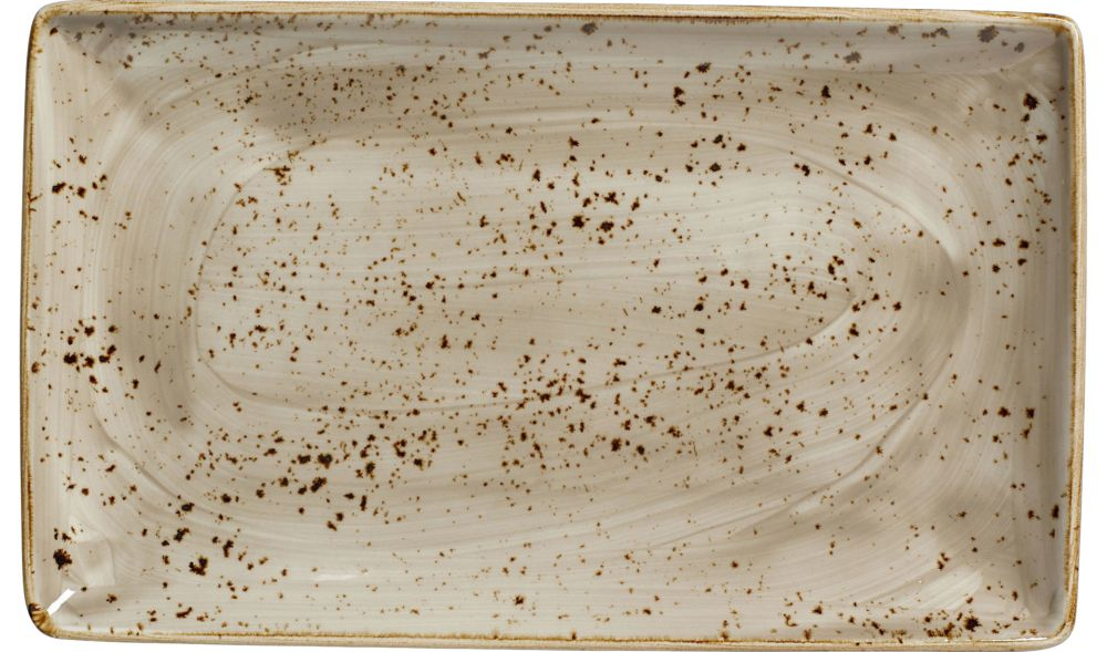 Steelite Platte rechteckig 270 x 168 mm Craft Porcini