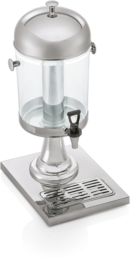 Getränkedispenser, 8,5 ltr., 26 x 35 x 58 cm, Chromnickelstahl