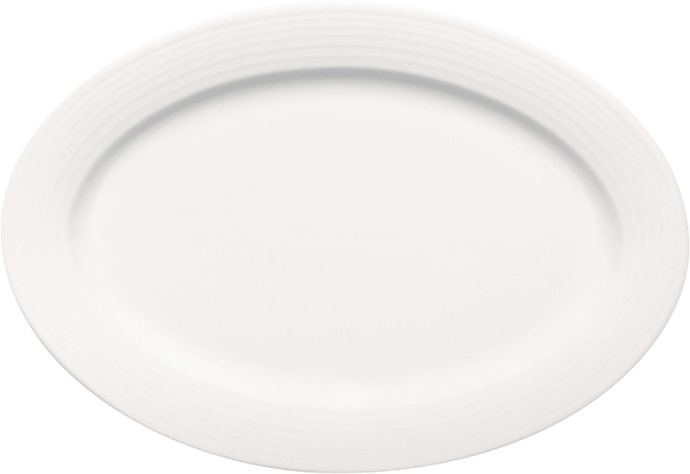 BAUSCHER dialog - Platte oval Fahne 26 cm