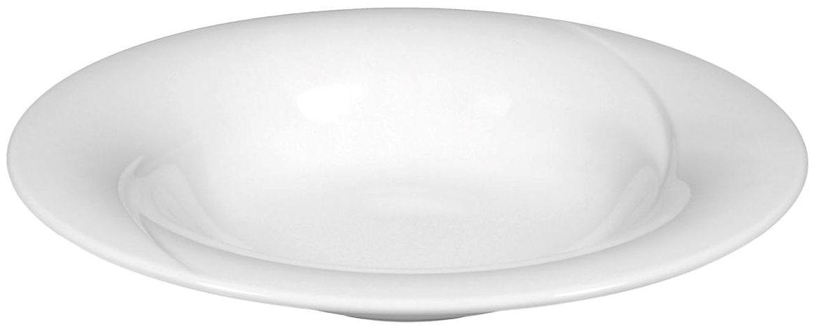 Seltmann Pastateller tief 27 cm -Laguna- weiss rund mit Relief klassisch - Dekor: 6