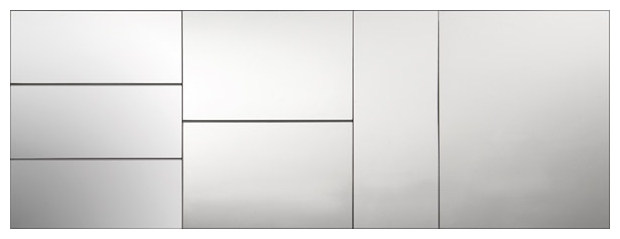 GN 1/1 Glasplatte -MIRROR- 53 x 32,5 cm, H: 3 cm , Edelstahl
