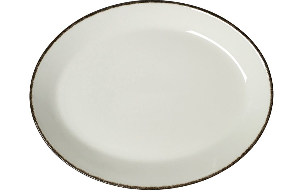 Steelite Coupplatte oval 280 mm Charcoal Dapple Charcoal Dapple