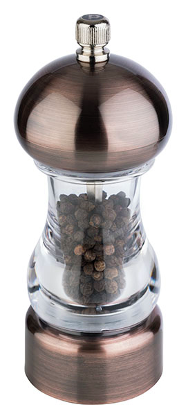 Pfeffermühle -COPPER- Ø 6 cm, H: 15 cm , Kupfer
