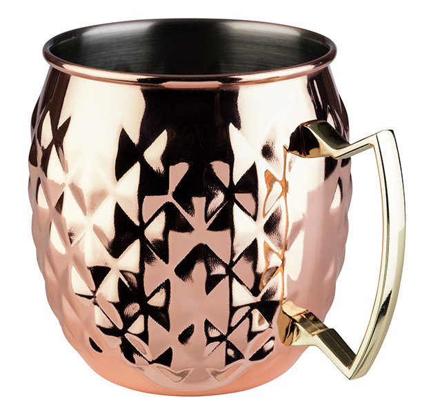 Becher -MOSCOW MULE- Ø 9,5 cm, H: 10 cm , Kupfer