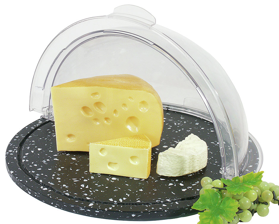 Brett mit Käseglocke 40 cm
