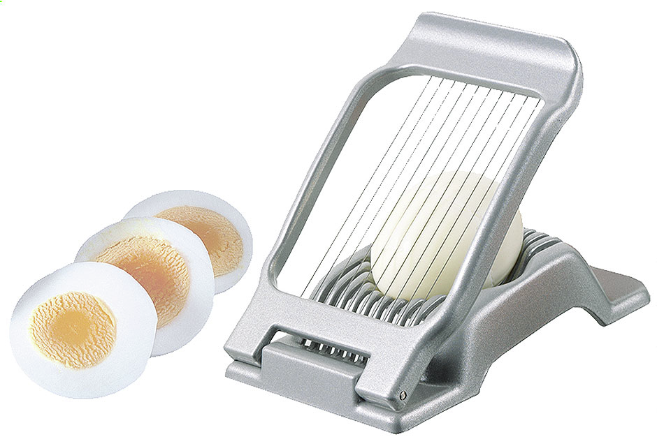 Eierschneider, silber metallic