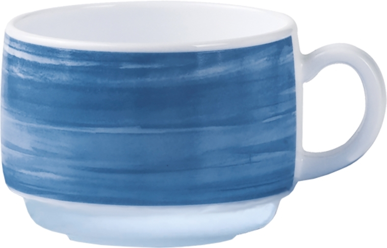 Brush Blue Jean Obertasse stapelbar 19cl *