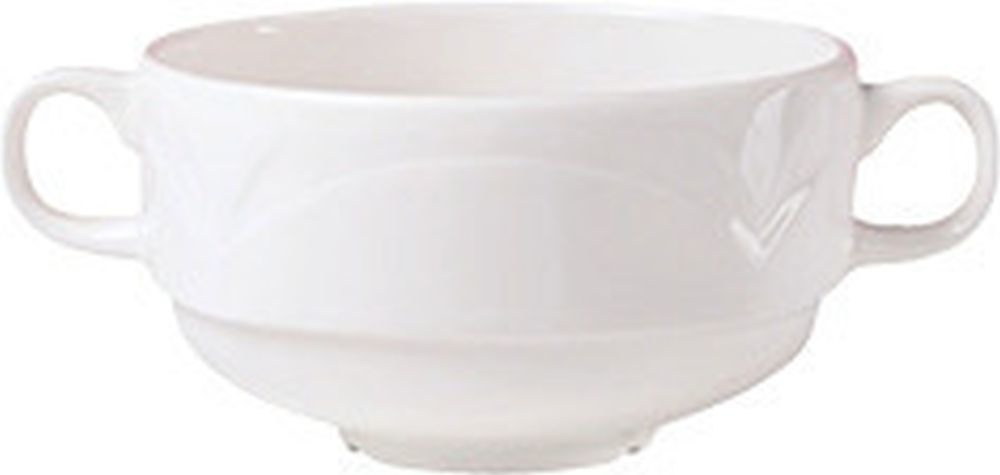 Steelite Suppentasse ohne Henkel 0,29 l weiß Bianco