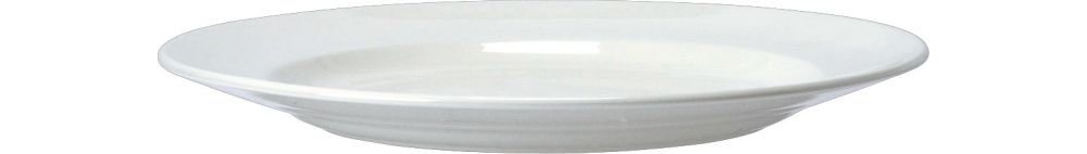 Steelite Coupteller flach 255 mm weiß Monaco