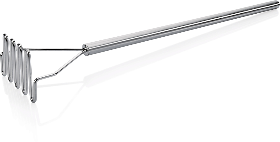 Kartoffelstampfer, 80 cm, Chromnickelstahl