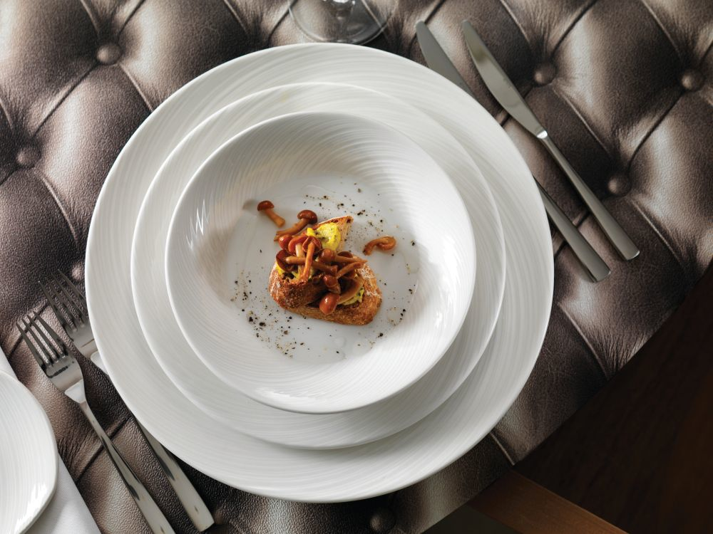 Steelite Ersatzdeckel weiß zu Teekanne #C726 Spyro