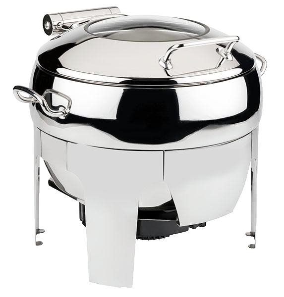 Chafing Dish rund 48 x 42 cm, H: 39 cm , Edelstahl