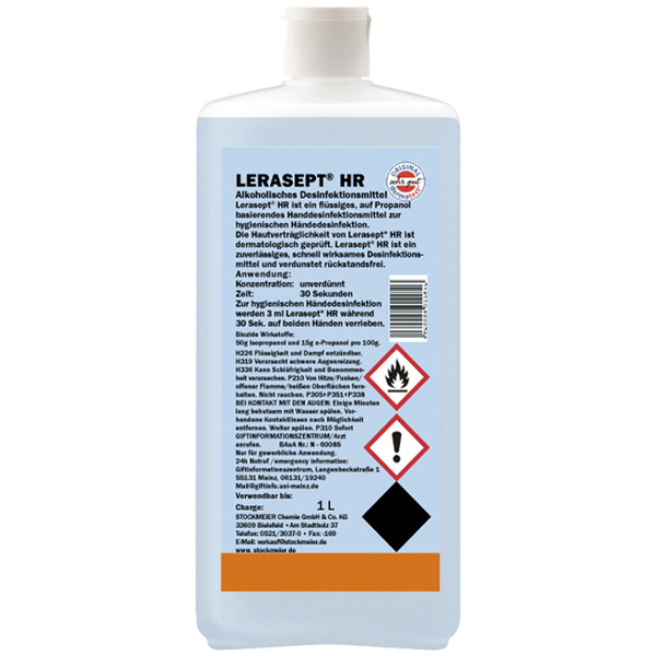 Stockmeier Lerasept HR Händedesinfektion 1l