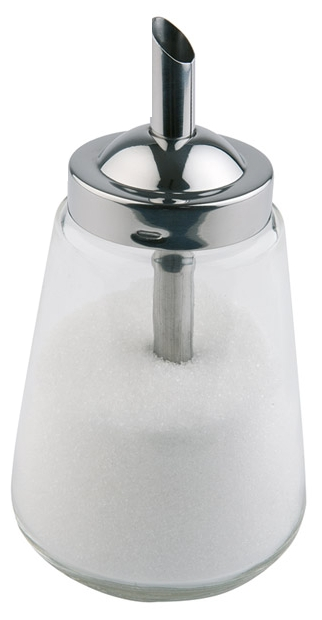 Allzweckgiesser Zucker Ø 8,5 cm, H: 15 cm, 300 ml , Edelstahl