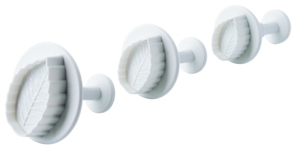 Fondantausstecher Rosenblatt klein